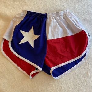 texas themed wind shorts